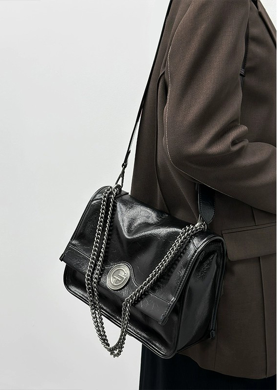 DEEPKEE original nubuck handmade full-grain genuine leather cowhide bag 時尚牛皮流浪包A265-1號