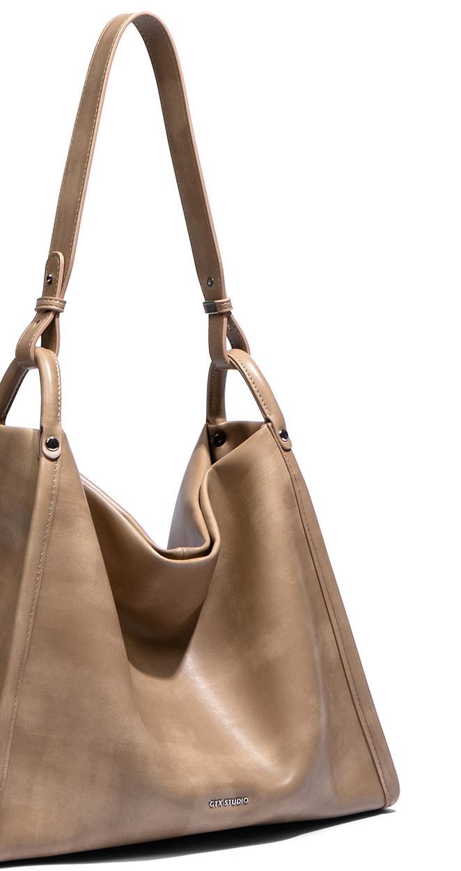 DEEPKEE original nubuck handmade full-grain genuine leather cowhide bag 真皮軟皮肩包A307-1號