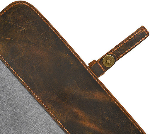 DEEPKEE original nubuck handmade full-grain genuine leather cowhide bag Travel Rucksack School Backpack No1811