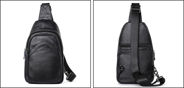 DEEPKEE original nubuck handmade full-grain genuine leather cowhide bag Deepkee Handcraft Crossbody Sling Bags #9000