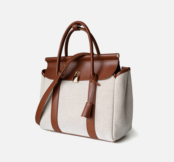 DEEPKEE original nubuck handmade full-grain genuine leather cowhide bag Loom bag L32 Grained Calfskin