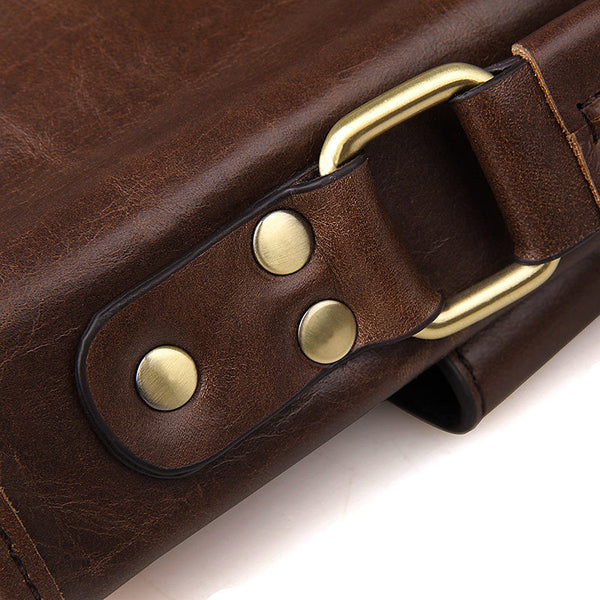 DEEPKEE original nubuck handmade full-grain genuine leather cowhide bag The Mahi Leather Backpack #7283