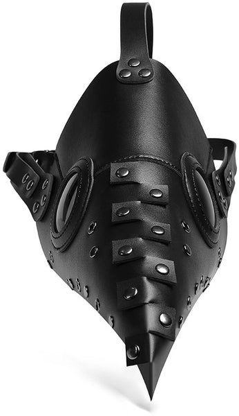 DEEPKEE original nubuck handmade full-grain genuine leather cowhide bag Outfit Steampunk Bird Mask Cosplay Masquerade Mask #FPBM030