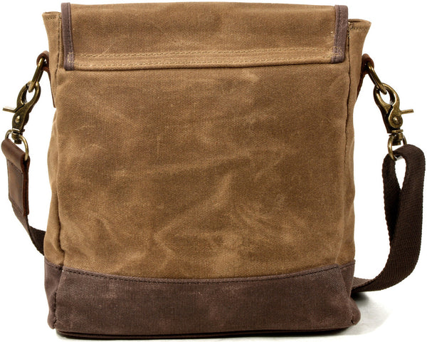DEEPKEE original nubuck handmade full-grain genuine leather cowhide bag Deepkee HANDMADELeather Crossbody Sling Bag #6070