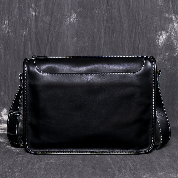 DEEPKEE original nubuck handmade full-grain genuine leather cowhide bag The Kasilof DEEPKEE HANDMADE LEATHER #9017