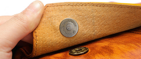 DEEPKEE original nubuck handmade full-grain genuine leather cowhide bag DEEPKEE HANDMADE Leather Business Shoulder Bag #816