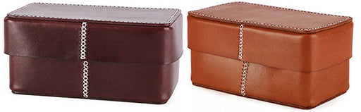 DEEPKEE original nubuck handmade full-grain genuine leather cowhide bag Jewelry Watch Leather Organizer #K067