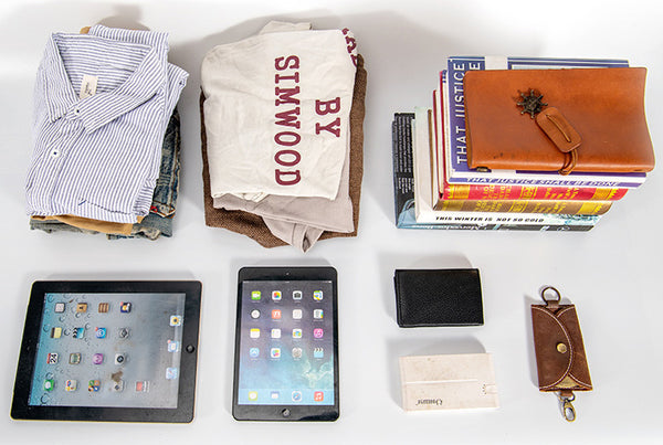 DEEPKEE original nubuck handmade full-grain genuine leather cowhide bag DEEPKEE HANDMADE | Bryan Leather Duffle Bag No.30004