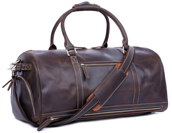 DEEPKEE original nubuck handmade full-grain genuine leather cowhide bag 1234567890