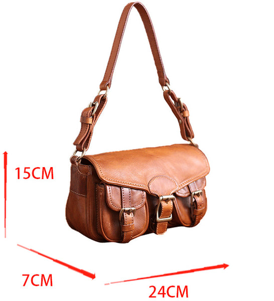 DEEPKEE original nubuck handmade full-grain genuine leather cowhide bag DEEPKEE HANDMADE LEATHER Cite bag #31017
