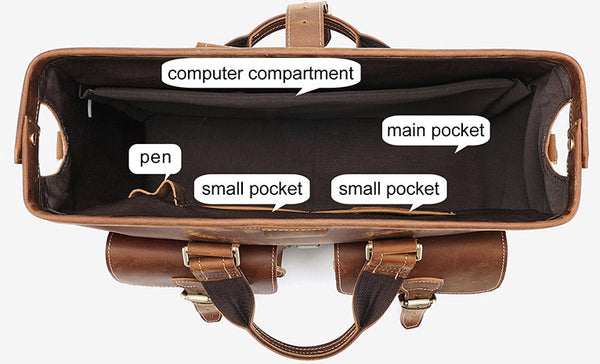 DEEPKEE original nubuck handmade full-grain genuine leather cowhide bag TOP GRAIN LEATHER BRIEFCASE BAG #3133