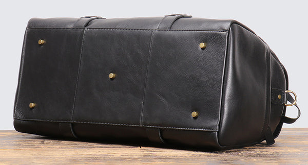 DEEPKEE original nubuck handmade full-grain genuine leather cowhide bag Marty Nubuck Duffle Bag No.S1618