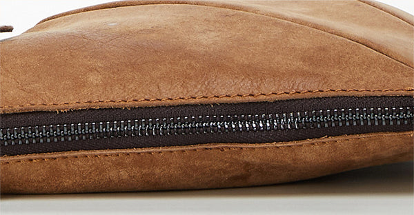 DEEPKEE original nubuck handmade full-grain genuine leather cowhide bag Deepkee Deepkee SportingStyle Leather Sling Bundy Bag #6353