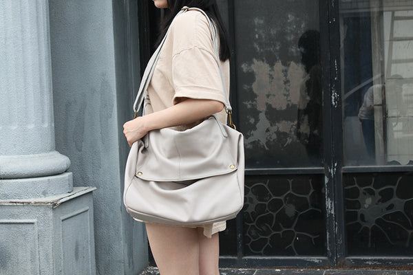 DEEPKEE original nubuck handmade full-grain genuine leather cowhide bag Handcrafted Tote Large Bag #80323