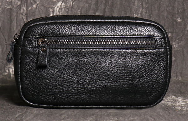 DEEPKEE original nubuck handmade full-grain genuine leather cowhide bag DEEPKEE LEATHER | Carlton Clutch Bag No.J082