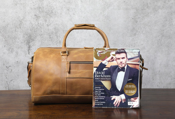 DEEPKEE original nubuck handmade full-grain genuine leather cowhide bag 1234567890