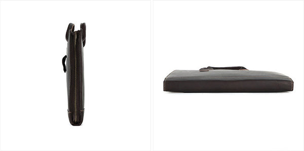 DEEPKEE original nubuck handmade full-grain genuine leather cowhide bag DEEPKEE genuine leather multifunctional briefcase 15.6 inch men's bag #2220