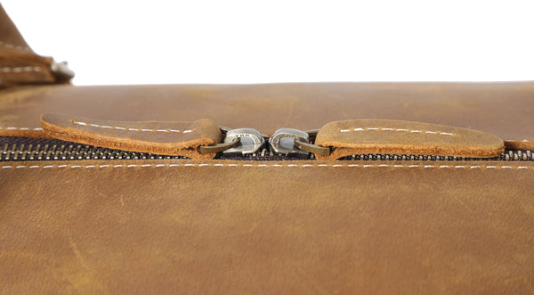 DEEPKEE original nubuck handmade full-grain genuine leather cowhide bag 1234567890