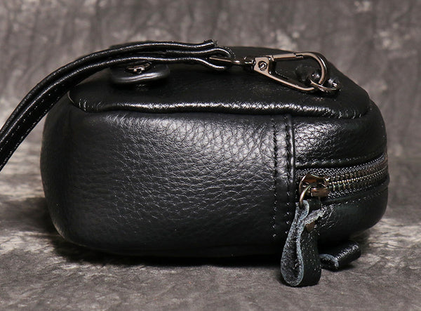 DEEPKEE original nubuck handmade full-grain genuine leather cowhide bag DEEPKEE LEATHER | Carlton Clutch Bag No.J082