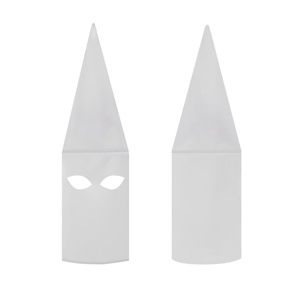 DEEPKEE original nubuck handmade full-grain genuine leather cowhide bag Penitentes Initiation hood punk witch's hat #FHT008