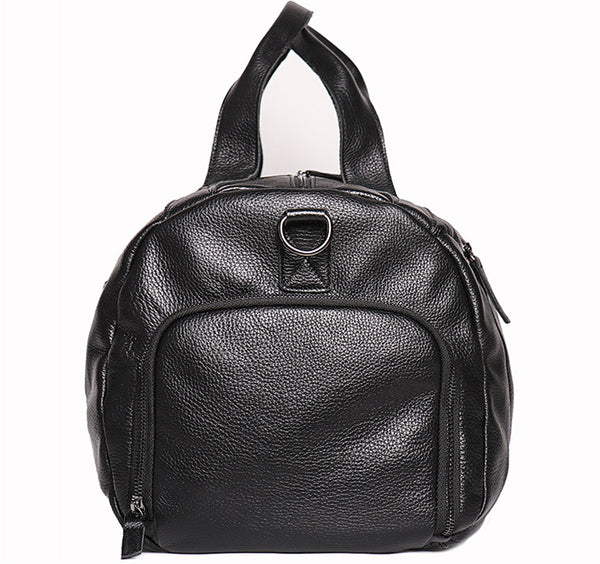 DEEPKEE original nubuck handmade full-grain genuine leather cowhide bag DEEPKEE LEATHER | Lance WEEKEND BAG No.1109