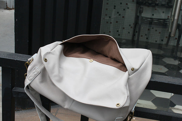 DEEPKEE original nubuck handmade full-grain genuine leather cowhide bag Handcrafted Tote Large Bag #80323