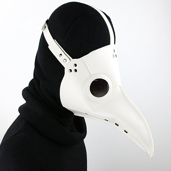 DEEPKEE original nubuck handmade full-grain genuine leather cowhide bag Deepkee Leather Plague Doctor Basis Mask #HG065