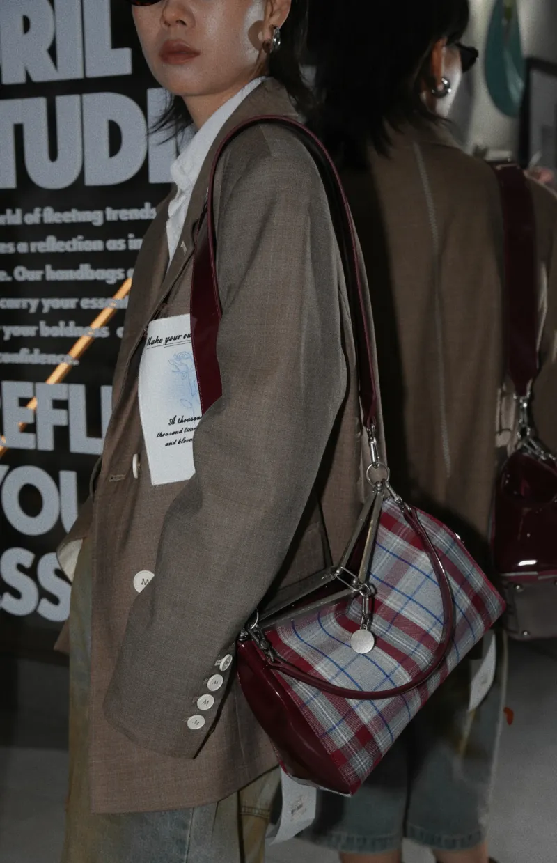 DEEPKEE original nubuck handmade full-grain genuine leather cowhide bag Kod wap 356號