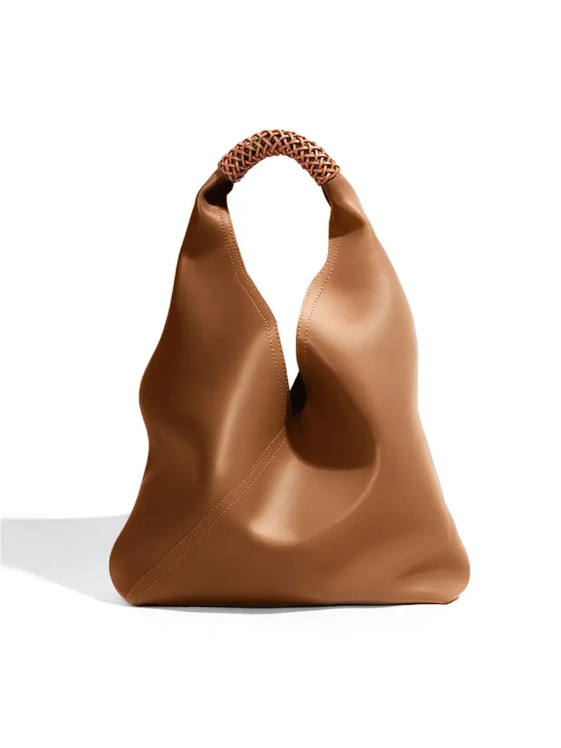 DEEPKEE original nubuck handmade full-grain genuine leather cowhide bag hobo真皮 2052號