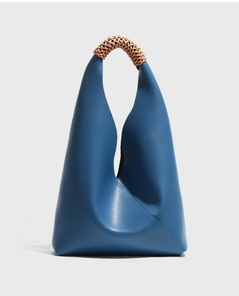 DEEPKEE original nubuck handmade full-grain genuine leather cowhide bag hobo真皮 2052號