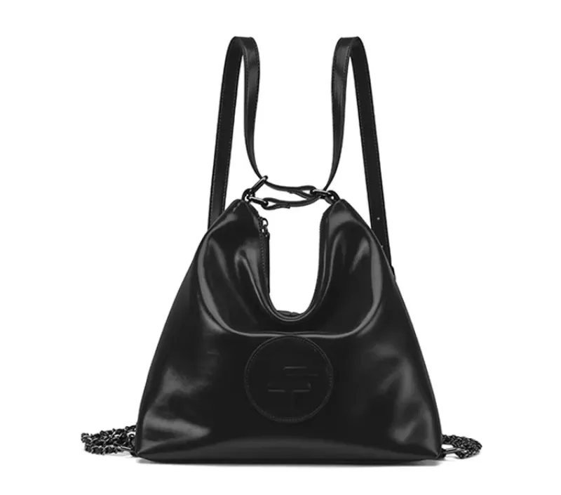 DEEPKEE original nubuck handmade full-grain genuine leather cowhide bag 軟牛皮鬆弛感雙肩包A242號