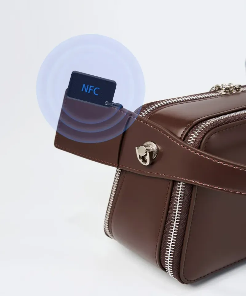 DEEPKEE original nubuck handmade full-grain genuine leather cowhide bag bread掛耳小方包#2950號