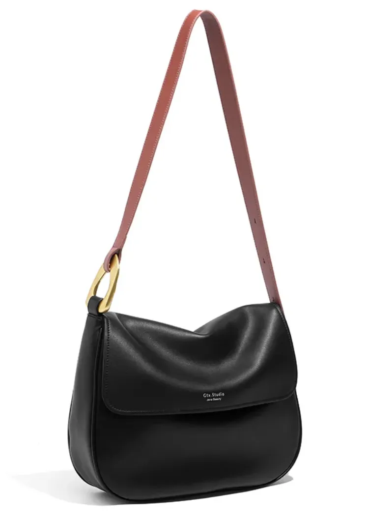 DEEPKEE original nubuck handmade full-grain genuine leather cowhide bag 軟皮真皮斜背包A21號