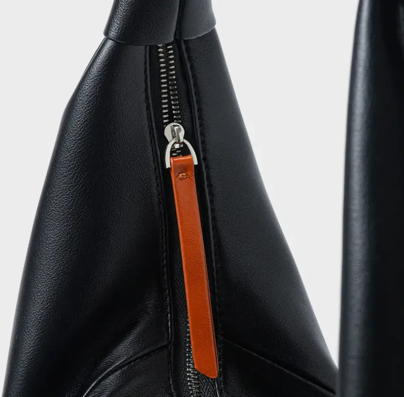 DEEPKEE original nubuck handmade full-grain genuine leather cowhide bag 單肩斜垮包hobo包 2545號