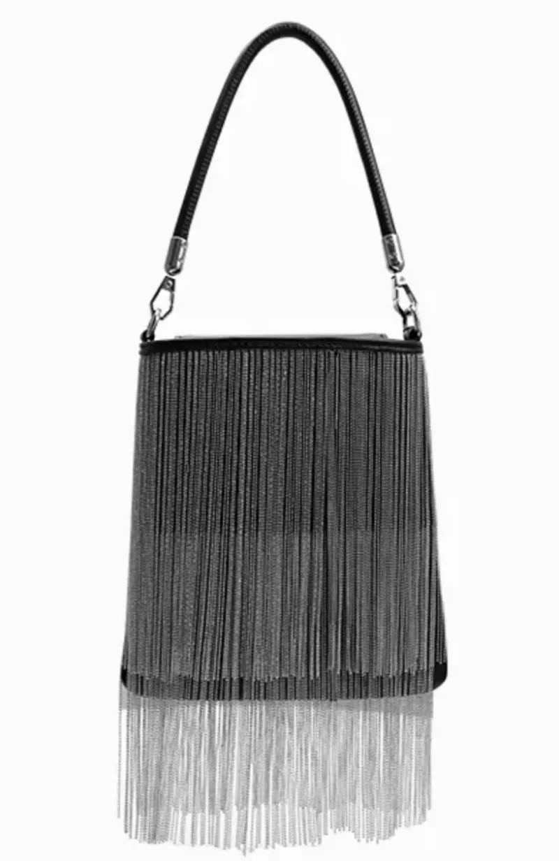 DEEPKEE original nubuck handmade full-grain genuine leather cowhide bag 流蘇手機包 02號