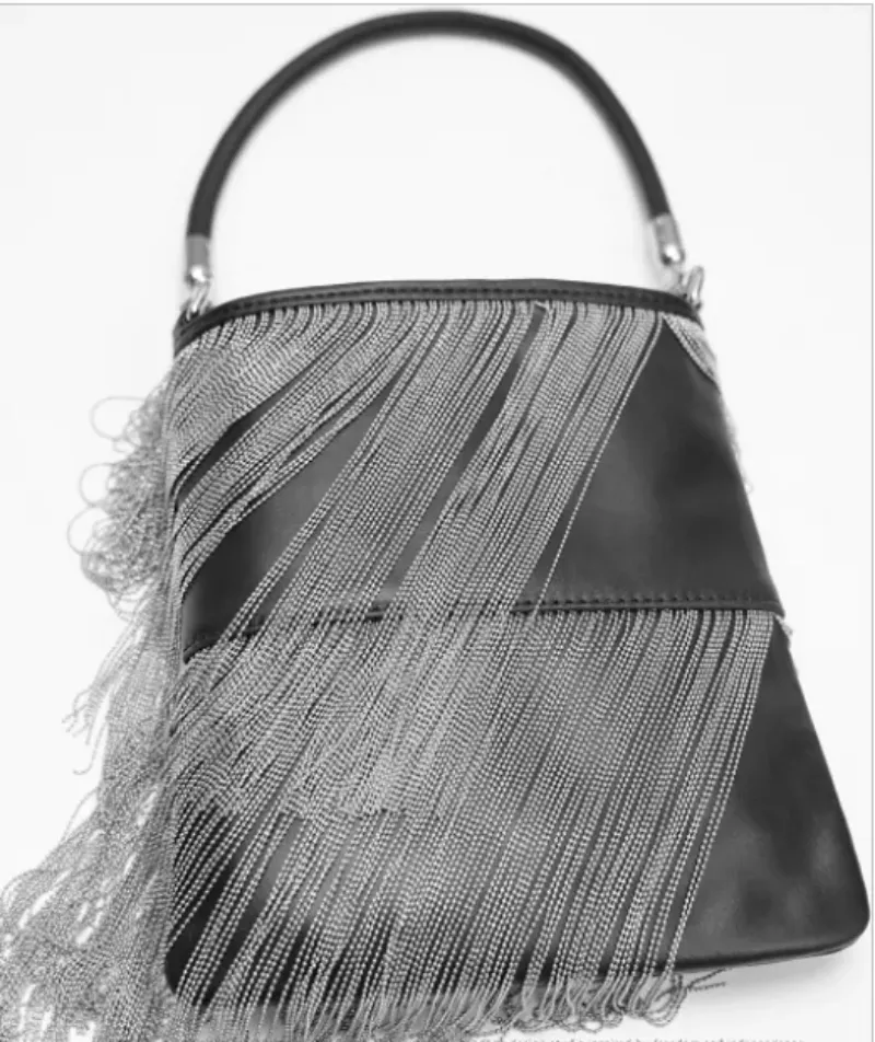 DEEPKEE original nubuck handmade full-grain genuine leather cowhide bag 流蘇手機包 02號