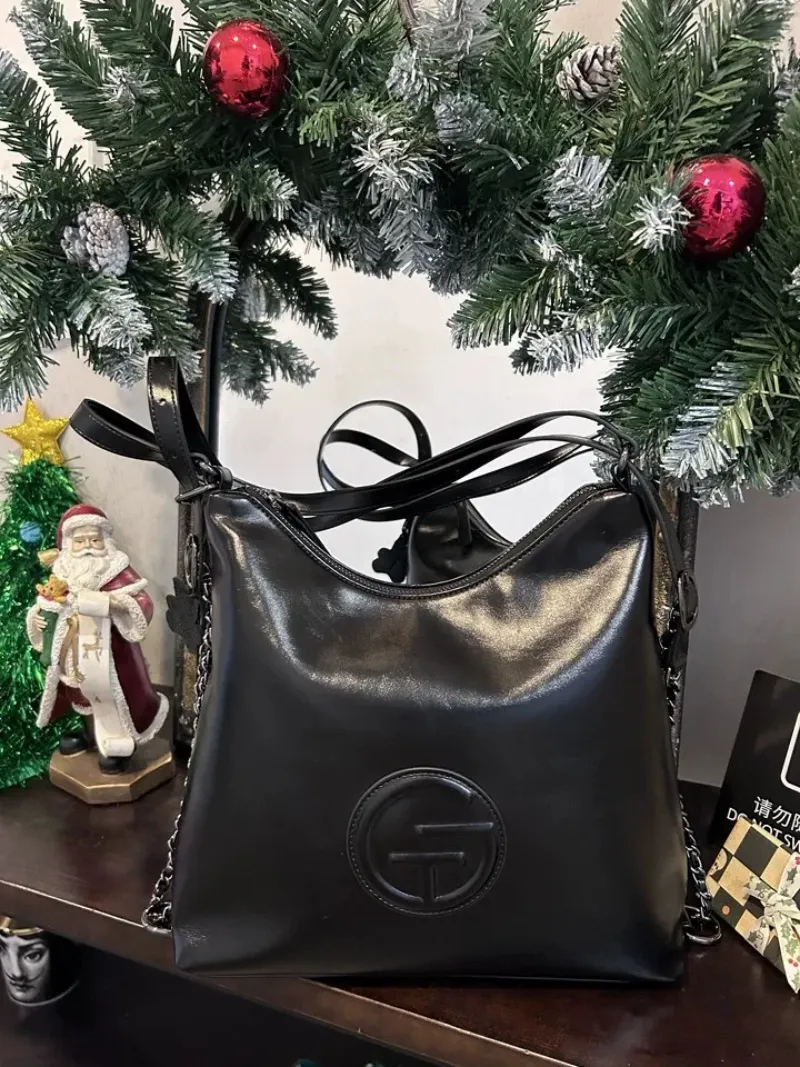 DEEPKEE original nubuck handmade full-grain genuine leather cowhide bag 軟牛皮鬆弛感雙肩包A242號