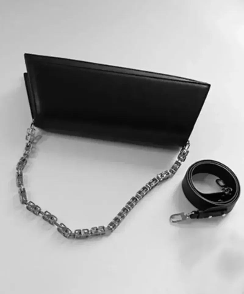 DEEPKEE original nubuck handmade full-grain genuine leather cowhide bag高級質感鏈條包 283號