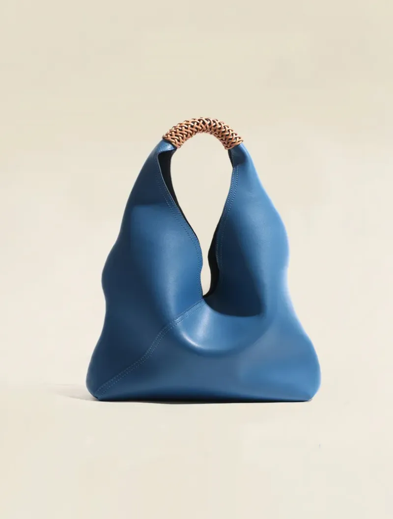 DEEPKEE original nubuck handmade full-grain genuine leather cowhide bag hobo真皮 2052號