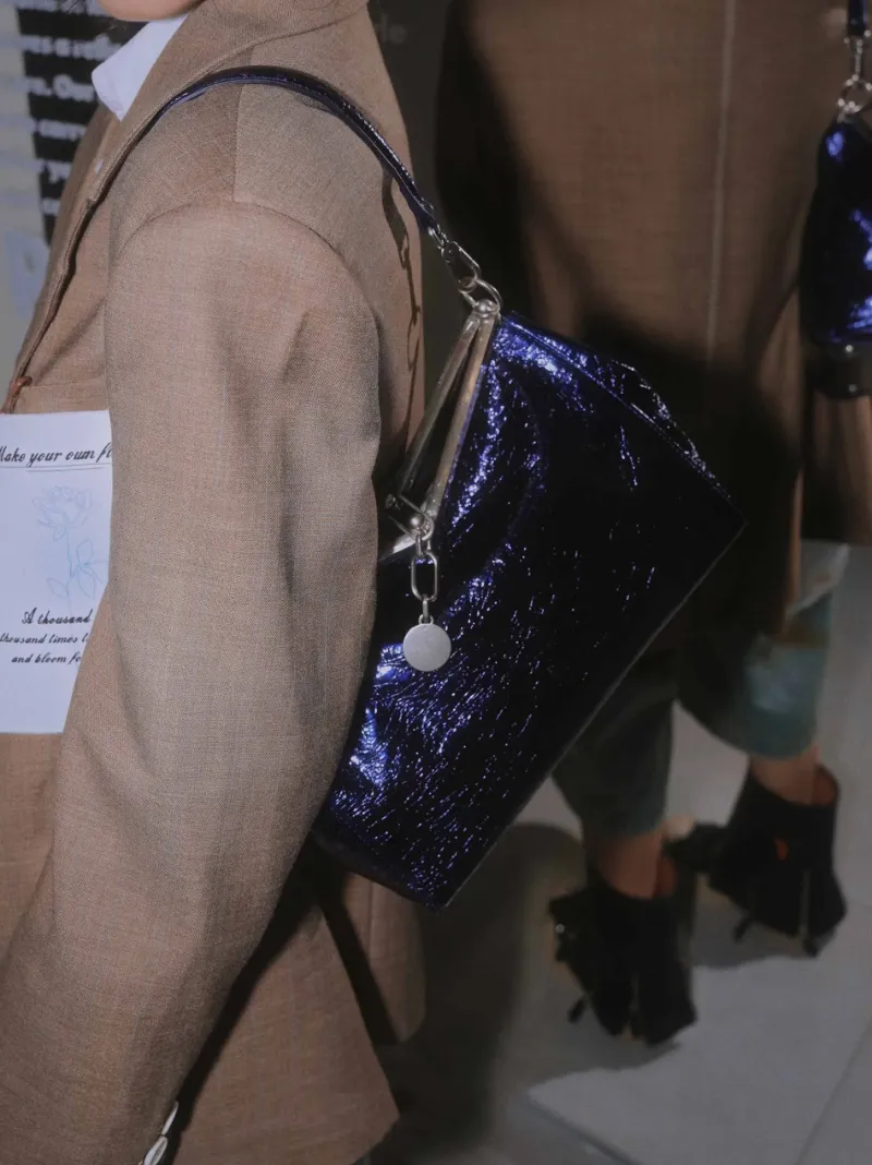 DEEPKEE original nubuck handmade full-grain genuine leather cowhide bag Kod wap 356號