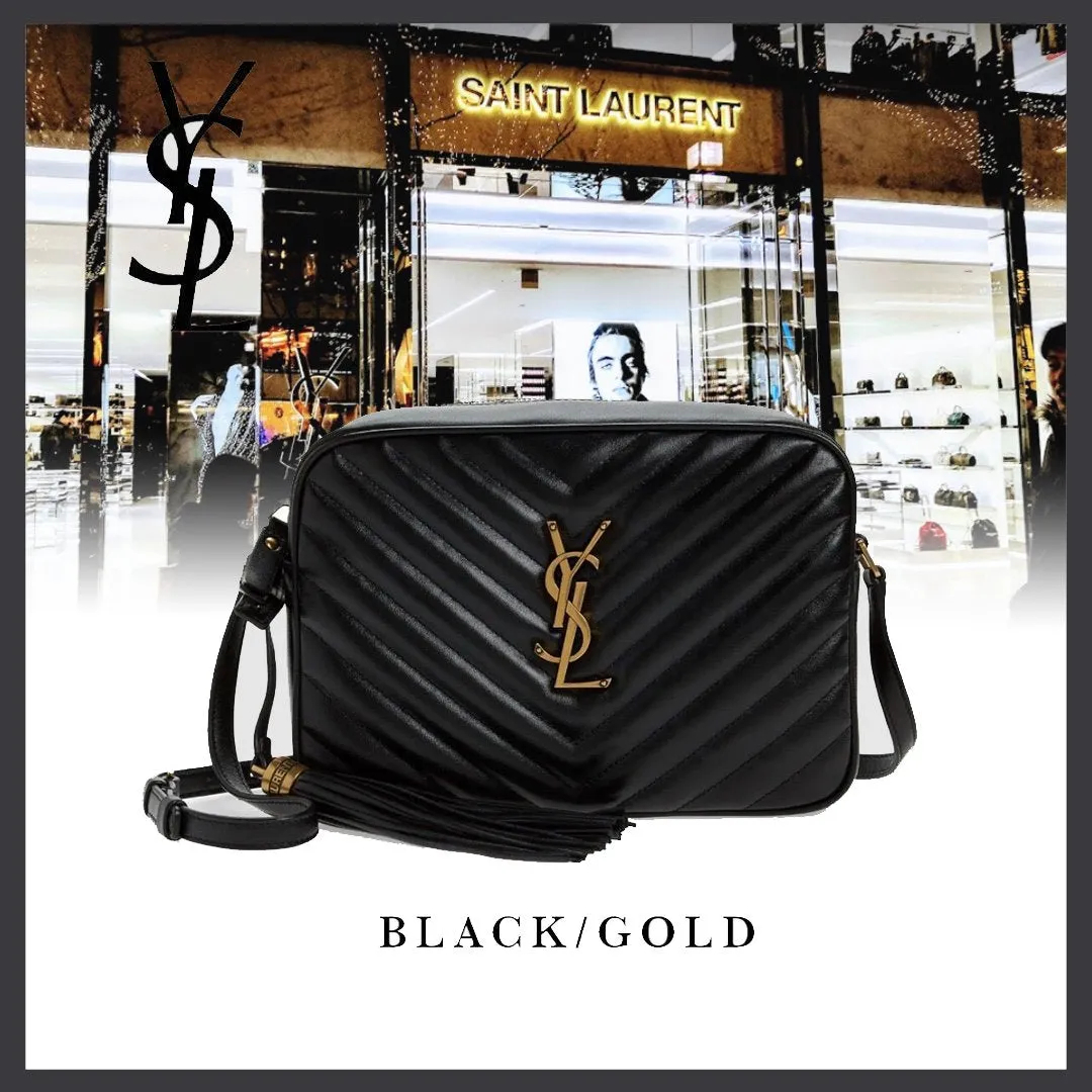 ★SAINT LAURENT*LOU ルー キルティング カメラバッグ