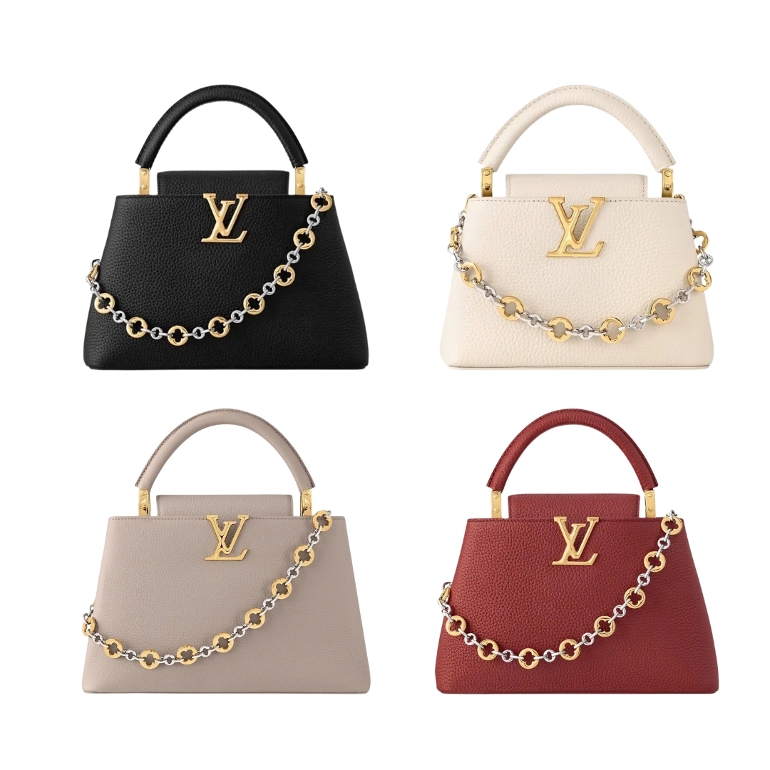 LOUIS VUITTON ルイヴィトン CAPUCINES BB ハンドバッグ M12936