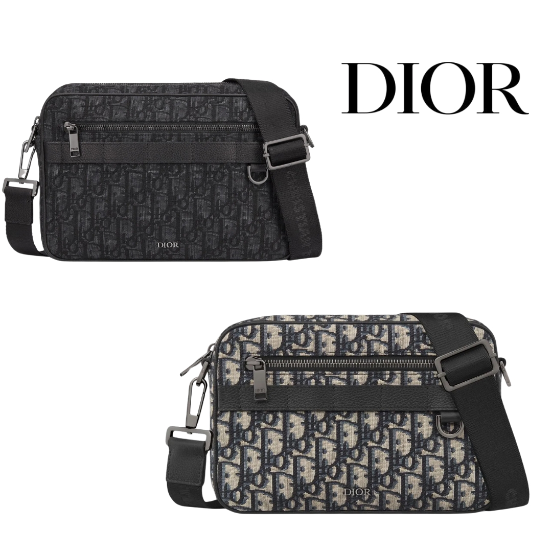 DIOR ディオール★オブリーク ジャカード ショルダーバッグ
