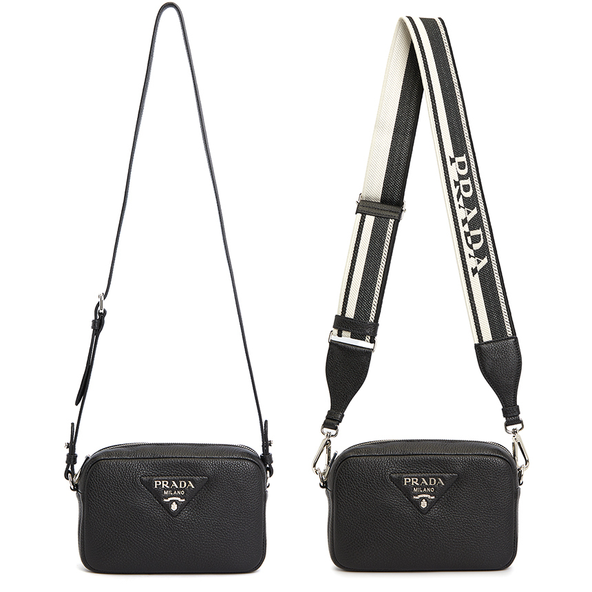 【PRADA】VITTELO DAINO SHOULDER BAG