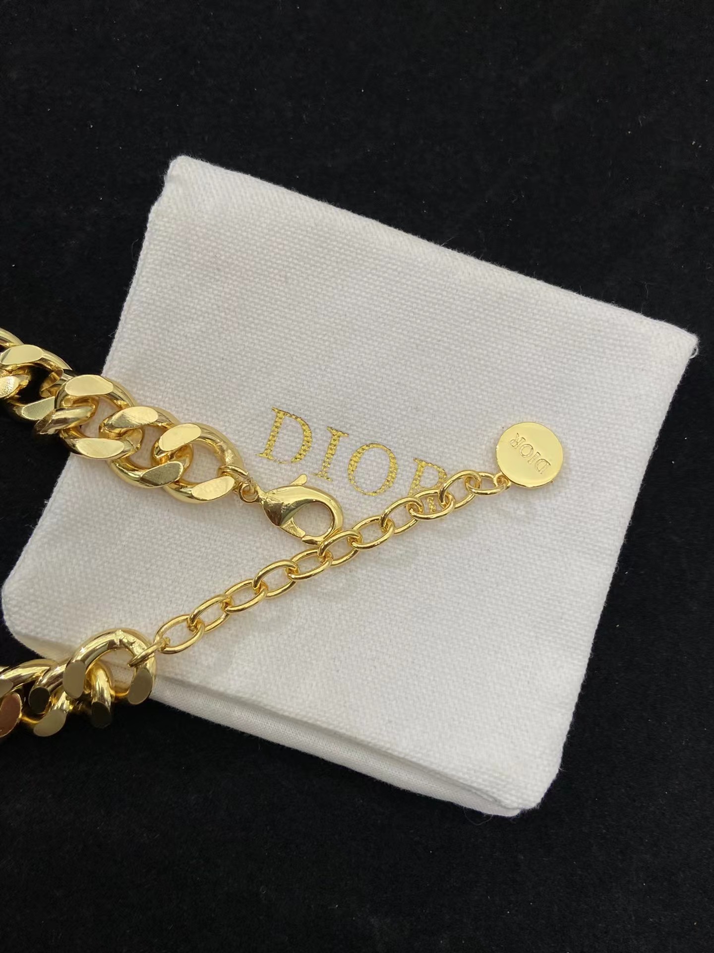 Dior新作ディオール Cruiseコレクション CDチョーカー ネックレス