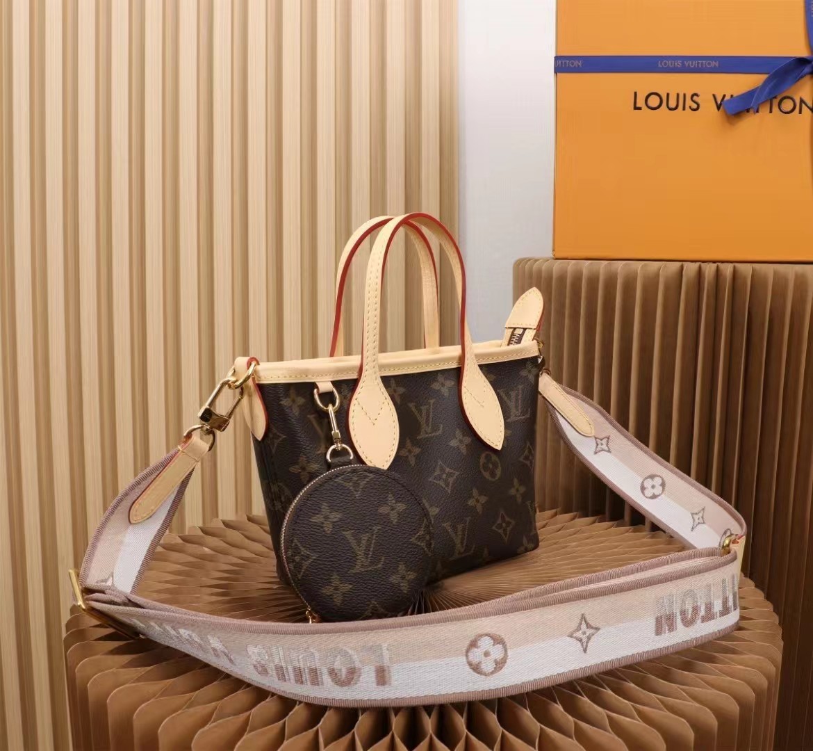 【LOUIS VUITTON】NEVERFULL BB ショルダーバッグ M46705