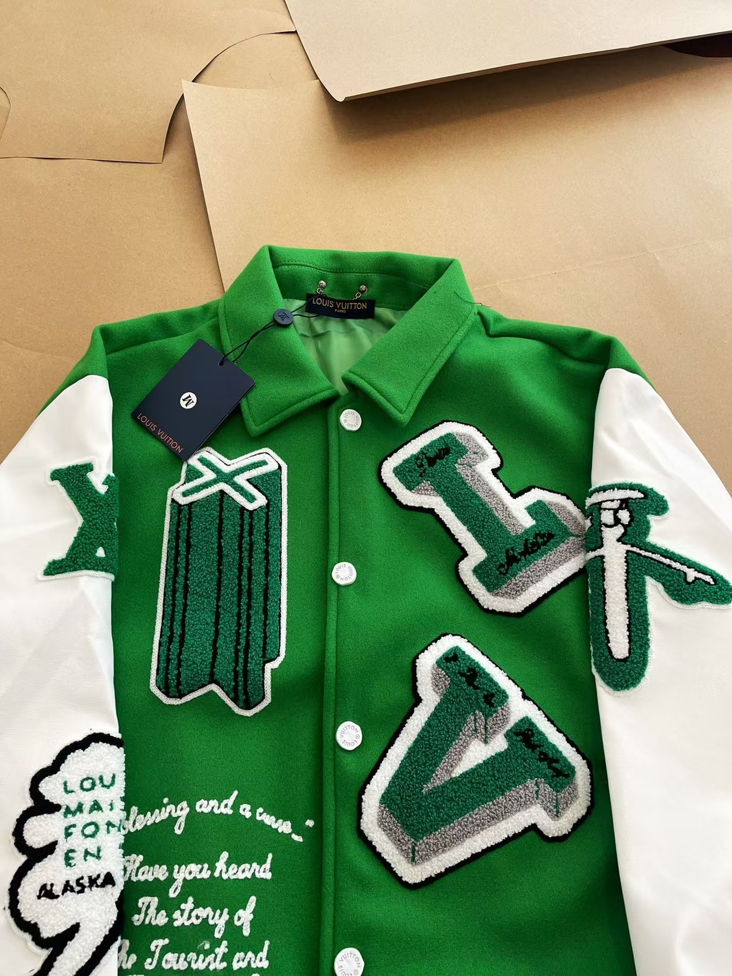 【Louis Vuitton公式旗艦店】ルイヴィトン野球のユニフォーム ジャケット