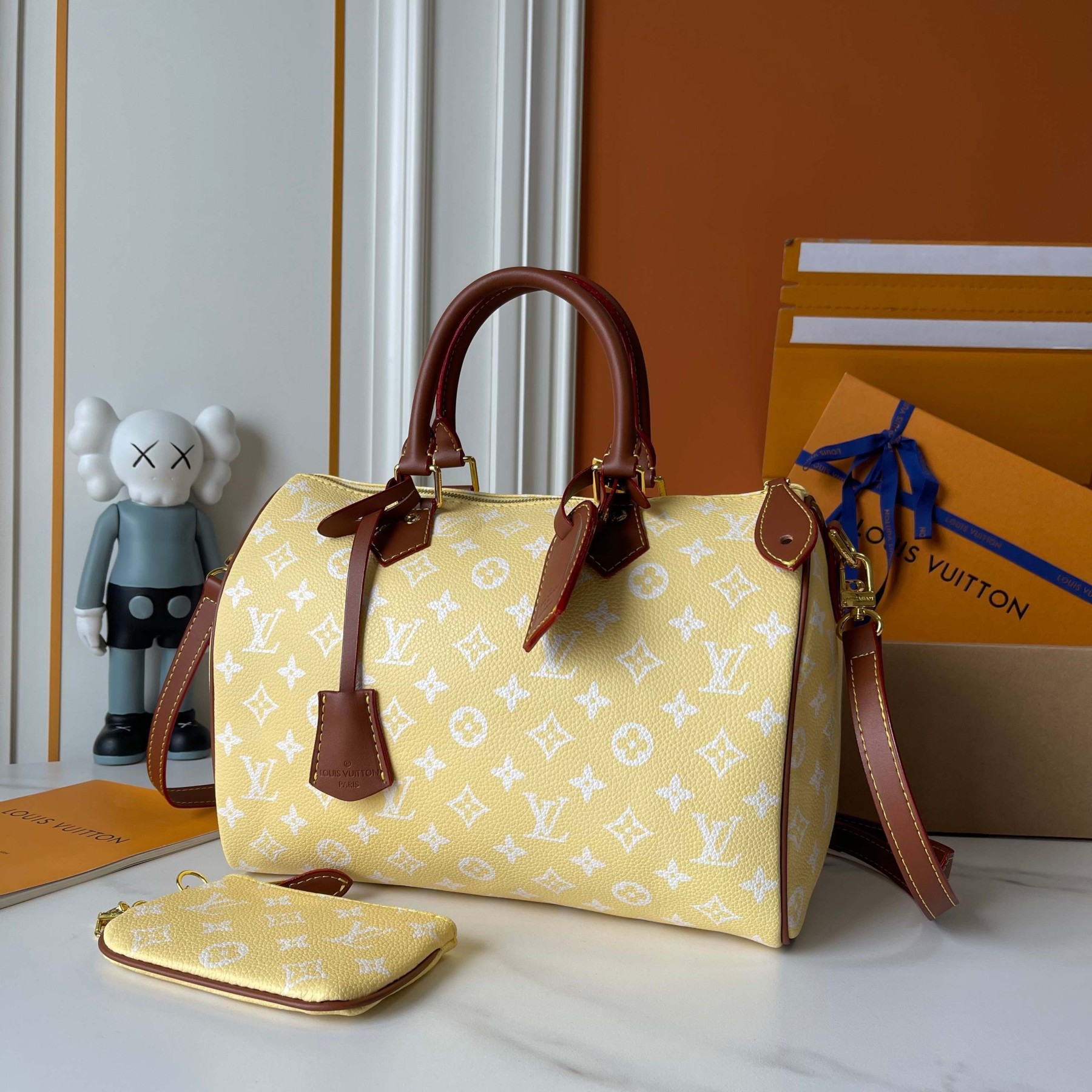 LOUIS VUITTON ルイヴィトン SPEEDY SOFT 30 ショルダーバッグ