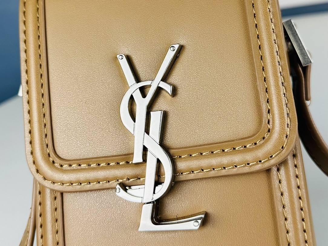 【SAINT LAURENT公式旗艦店】サンローラン HOBO スマホバッグ