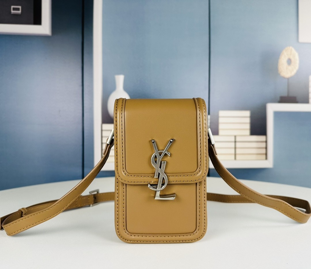 【SAINT LAURENT公式旗艦店】サンローラン HOBO スマホバッグ